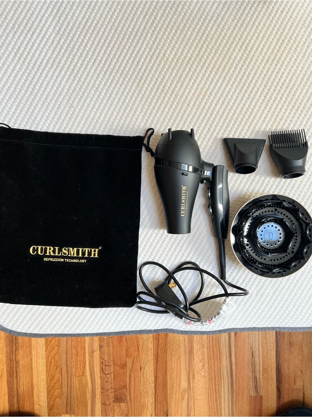 Curlsmith Defrizzion Travel Hairdryer Set